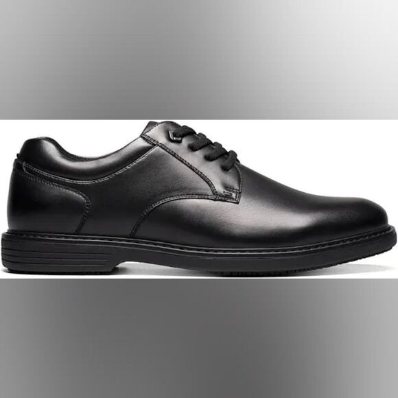 Men\'s Black Leather Dress Shoes main image 8